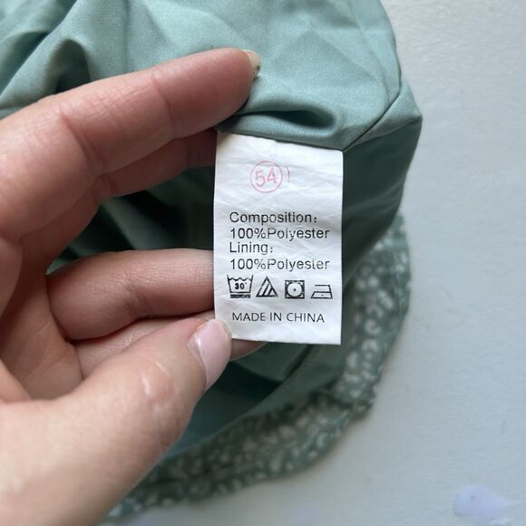 PrettyGarden XL Floral Pastel Tiered Ruffle Sleeve Feminine Romantic Soft Girl - Picture 8 of 12